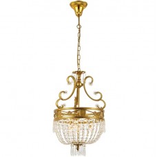 Φωτιστικό Κρεμαστό 3xE14 230V Μπρονζέ 955FREDERICK3